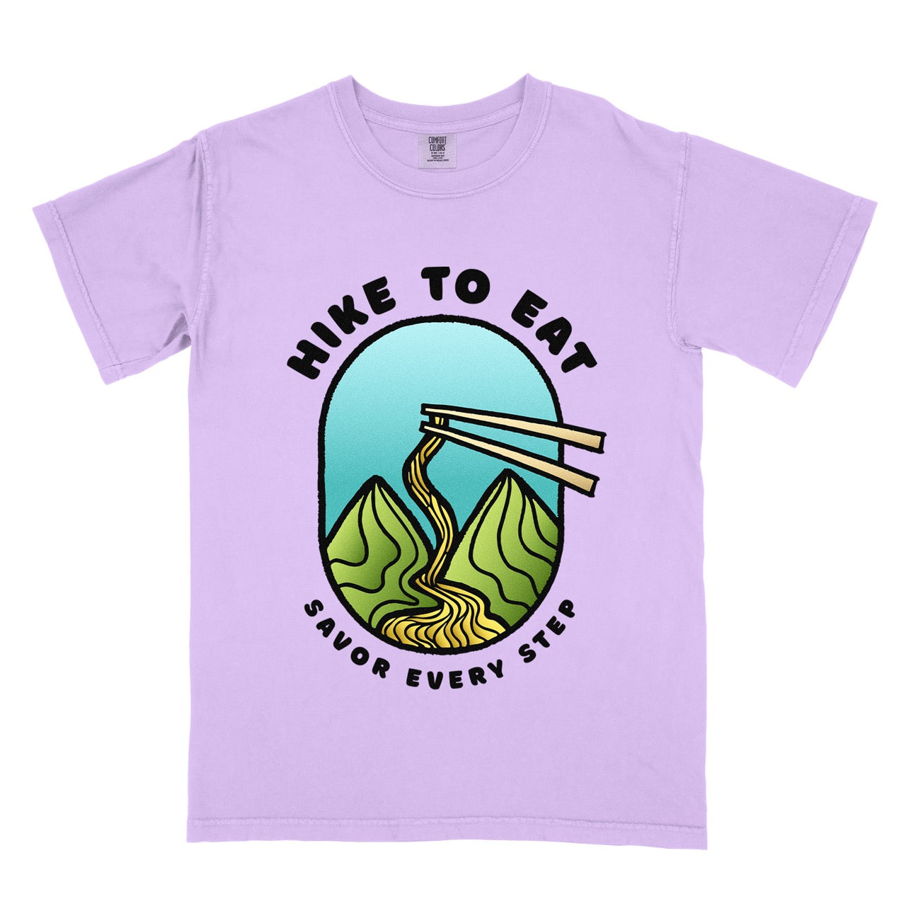 Hike to Eat - Savor Every Step T-Shirt