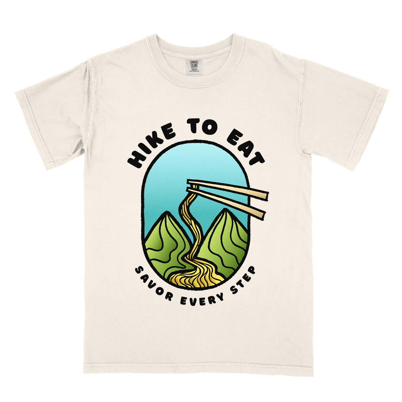 Hike to Eat - Savor Every Step T-Shirt